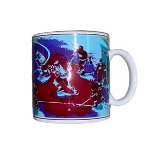 VTG June Harrison Toscany Power Play Hockey Coffee Mug 1984